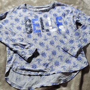 💛CLEARANCE💛 Gap Disney Belle Baby Girl Long-sleeve Top - SIZE 6/7